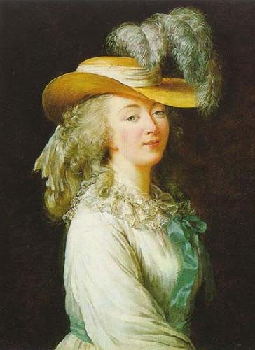 elisabeth vigee-lebrun Portrait of Madame du Barry France oil painting art